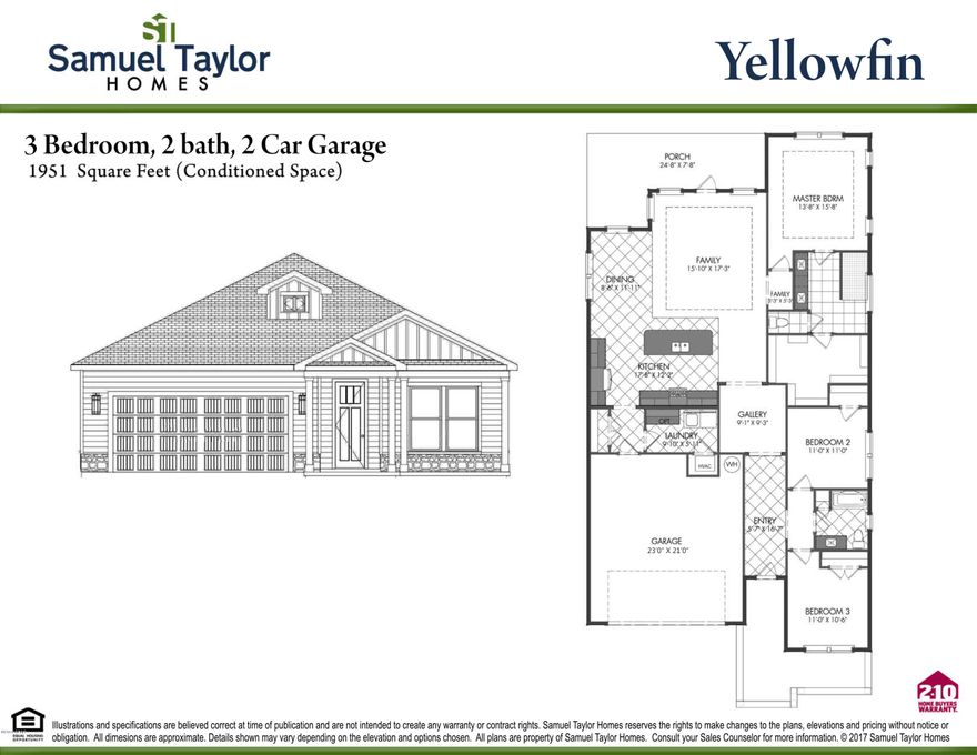 This house is a new construction Model Home Example and not the actual house being built. Breakfast Point Home/model shown has custom and optional features. Please ask agent for standard feature list. Excellent opportunity to be in the hottest community on the Beach. WALK TO SCHOOL!Top rated Breakfast Point Academy next to the entrance of this lovely master planned community. LOCATION! Groceries, dining and shopping all within a golf cart drive & only 5 miles from Pier Park. Samuel Taylor homes are truly one of the best constructed homes in Bay County. We build our homes with 2x6 exterior studs vs other builders using 2x4's. Not only is it a stronger home, but this also allows us to put R-19 in the walls instead of R-13.  We also use R-38 in our ceilings vs R-30 like most builders. Samuel Taylor homes are truly one of the best constructed homes in Bay County. We build our homes with 2x6 exterior studs vs other builders using 2x4's. Not only is it a stronger home, but this also allows us to put R-19 in the walls instead of R-13.  We also use R-38 in our ceilings vs R-30 like most builders. We insulate most of the interior walls to make a very quiet home. SS appliance package is standard along with brushed nickel faucets, security system, 8 ft. doors throughout, granite counters in kitchen and baths, raised vanities with under mounted porcelain sinks, SS gas oven, oversized tiles, upgraded carpet with 8 lb. padding and much more.