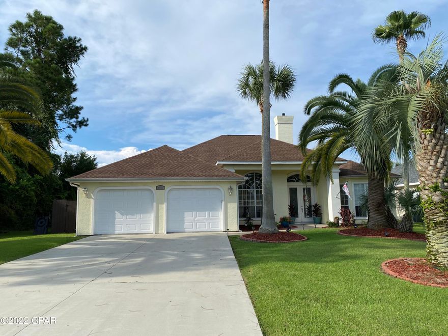 CURRENTLY UNDER CONTRACT, SELLER WILL CONSIDER BACKUP OFFERS - Gorgeous home in desirable Palm Bay with too many upgrades to list including heated pool with hot tub and large covered lanai with full summer kitchen. This home has updated open floor plan with 4 bedrooms, 2 full bathrooms, tropical backyard and recently remodeled.  The split bedroom layout offers raised ceilings throughout, crown molding, columns, gas fireplace, surround sound, lots of natural light and lots of storage. The master bedroom is spacious and master bath offers walk in closet, tiled shower, Jacuzzi garden tub, a door that leads to the lanai and electric fireplace. The gourmet kitchen has stainless steel appliances, quartz countertops and coffee bar. The heated pool has hot tub that flows into the pool, updated lighting system and new pump. Recent updates include tank-less gas water heater, new driveway, termite bond, HVAC system, diamond plated storage system in garage and so much more.  Call to see today!