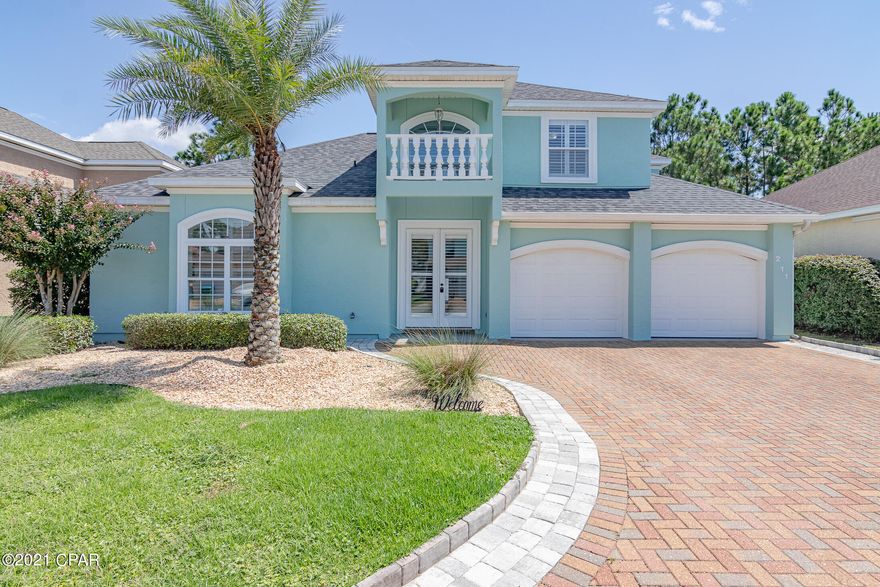 'CURRENTLY UNDER CONTRACT, SELLER ACCEPTING BACKUP OFFERS' Stunning is an understatement when describing this gorgeous dream home!! This 4 bedroom, 3 bath plus a bonus room/office boasts approx. 2,083 sqft of comfortable living space. Finding a home that's meticulously maintained such as this one is rare. Located in the established and well respected gated community or Tierra Verde. You'll enjoy the convenience of great schools, shopping, popular dining and how close you are to the white sandy beaches. Your family will enjoy relaxing in style with the ample space this home provides. As soon as you enter you'll notice the attention to detail the second you pull in the  brick pave driveway, new exterior paint, down to the tray ceilings with crown molding. Highlights include, an expansive screened in-ground pool, new roof installed within 3 years, new epoxy garage floor, Aged European Oak flooring and tile floors throughout the first floor living area. You'll also love all the windows to allow natural light to flow throughout this open floor plan. Other highlights include custom plantation shutters, a floating Lanie over the back patio, a protected preserve behind the home and custom built bookshelves.  

This spacious kitchen is sure to bring out your inner chef with, tile backsplash, breakfast bar, large pantry, stainless steel appliances and plenty of cabinets for additional storage space. The master bedroom located on the first floor opens to the master bathroom that provides a large walk-in closet, jacuzzi tub, double vanity and a tile shower for two. The three additional bedrooms upstairs provide plenty of comfortable space for sleep, study and additional storage. Keeping convenience in mind, the laundry room is equipped with cabinet space and extra storage. This home will have you feeling larger than life the second you enter! Call to schedule your showing today.