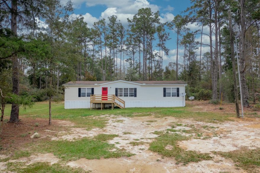 Looking for a nice 3 bedroom 2 bath on 2 acres outside of town , this is it. This mobile home has all new vinyl plank flooring through out, new paint , new fixtures ,nice new decks and is ready to move in. Call today , before its gone.