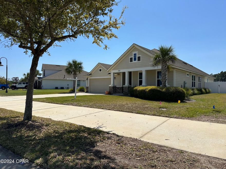 Welcome to 105 Cedar Hammock Lane, a stunning home nestled in the sought-after community of Breakfast Point. This immaculate residence offers a perfect blend of luxury, comfort, and coastal living, making it the ideal place to call home.

Upon arrival, you'll be captivated by the charming curb appeal and lush landscaping surrounding the property—step inside to discover a spacious and inviting living space flooded with natural light and elegant finishes.

The open-concept layout seamlessly connects the living room and gourmet kitchen, creating an ideal space for both relaxation and entertaining. The kitchen is a chef's dream, featuring granite countertops, stainless steel appliances, ample cabinet space, and a convenient breakfast bar.

Retreat to the luxurious master suite, with a spa-like ensuite bathroom and a walk-in closet, providing the perfect sanctuary for rest and relaxation. Three additional bedrooms offer comfort and privacy for family members or guests, while a bonus room with a half bath provides flexibility for a home gym or playroom. The dedicated home office on the main floor could also be converted into a fifth bedroom.


A covered patio beckons, offering the perfect spot for outdoor dining, entertaining, or simply enjoying the lake view and warm Florida sunshine. The fenced backyard provides privacy and security, making it an ideal space for children and pets to play.

A large two-car garage has a sink for easy cleanup after those outdoor projects.

This home offers easy access to various amenities, including pristine beaches, world-class dining, shopping, entertainment options, and outdoor recreational activities. Walking distance to Breakfast Point Academy. Enjoy the laid-back coastal lifestyle and make lasting memories in this beautiful retreat.

Schedule your showing today and experience the best of Florida living.