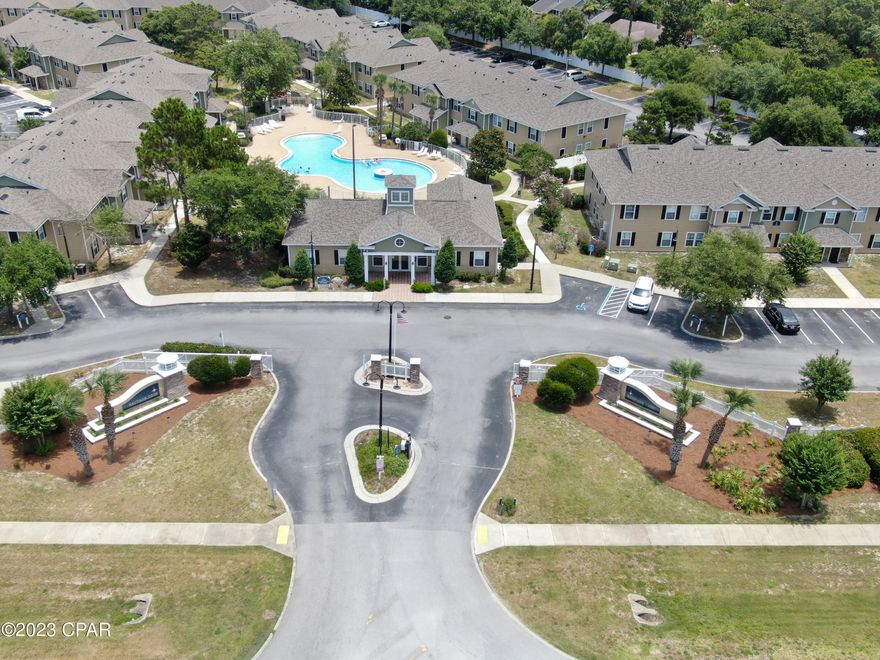 Location Location Location! Right in the Heart of Panama City Beach, The World's Most Beautiful Beaches - only 1.6 miles to Pier Park, half a mile to a beach access and 14.5 miles to ECP Airport! Walk up the stairs of your home and be greeted with an open living/kitchen/dining room - It has 4 bedrooms, 3 baths, granite kitchen countertops, stainless steel appliances (the refrigerator and microwave are new) and lots of storage space. Nautilus Cove has a resort style pool, playground, community center, and fitness center - it is walking distance to several great restaurants and shopping! This home is great for a primary resident or 2nd home - Short term rentals are not allowed. Ready to view this great condo? Call your favorite realtor!