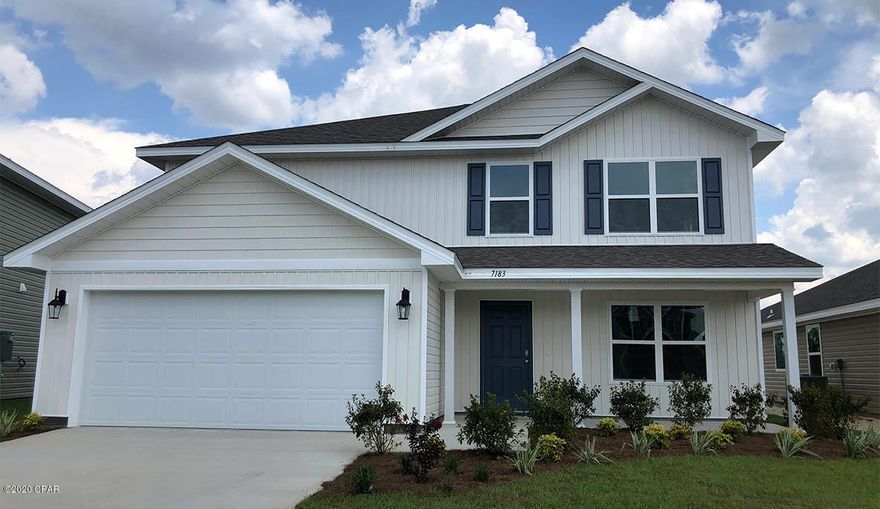 This Elle floor plan is under construction and with an estimated completion date of September 2020. Standard features include vinyl flooring throughout the common and wet areas and plush carpet in the bedrooms, nickel hardware on interior doors and quality paint are just a few of the added details. The Master suite is downstairs and has a nice size master bath with walk-in closet, separate shower and large soak tub. The large

kitchen has a center island, a spacious dining area and is open to the living room. There is also a nice flex space at the front that could be used as an office or study. Upstairs you will find plush carpet, a second story living area and the additional bedrooms, two of which have walk-in closets as well as laundry room. Pictures, photographs, floor plans, elevations, features, colors and sizes are approximate for illustration purposes only and will vary from the homes as built. Home and community information including pricing, included features, terms, availability and amenities are subject to change and prior sale at any time without notice or obligation. For Move-In/Completion Estimates: Ready dates are estimates only. Timing of completion of construction and buyer move-in are subject to contingencies contained in home purchase agreement and governing jurisdictions issuance of a certificate of occupancy, and may change due to forces majeures and other delays or disruptions outside the reasonable control of the Builder