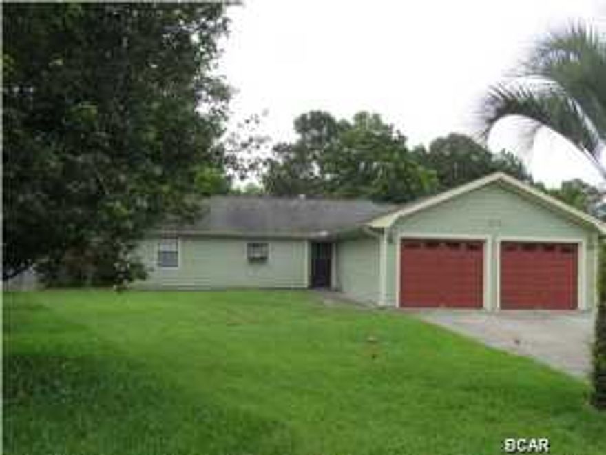 North Lagoon Oaks 4 Bedroom 2 Bath home with 2 car garage, fireplace, large fenced yard, new flooring, double gate and pad for RV or boat parking. No pets. Lawn service included