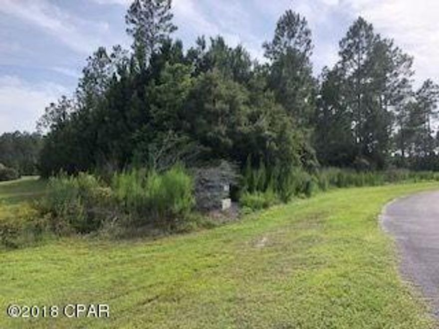 Beautiful 1 acre lake front lot in quiet country community. Only a short 20 minute drive to Mexico Beach.