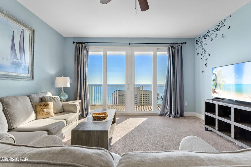 CURRENTLY UNDER CONTRACT, SELLER WILL CONSIDER BACKUP OFFERS* Premium Location At Laketown Wharf With Gorgeous Gulf Views! This Rental Ready Condo Has 2BR, 2BA + Bunk Room & Can Easily Accommodate Over 8 People. Features Include: Granite Countertops, Fully Applianced Kitchen & Expansive Gulf View Balcony. LTW Resort Is In The Heart Of All The Fun & Excitement In Panama City Beach Just Steps Away From The World's Most Beautiful White-Sand Beaches, Shopping, Dining & Entertainment. This Beachside Resort Offers Unparalleled Amenities With Convenient Beach Access, 5 Unique Pools, Splash Bar & Grill, Gulf View Fitness Center & Covered Garage Parking. LTW Offers A Variety Of Views Including The Gulf Of Mexico, Lake & Golf Course.