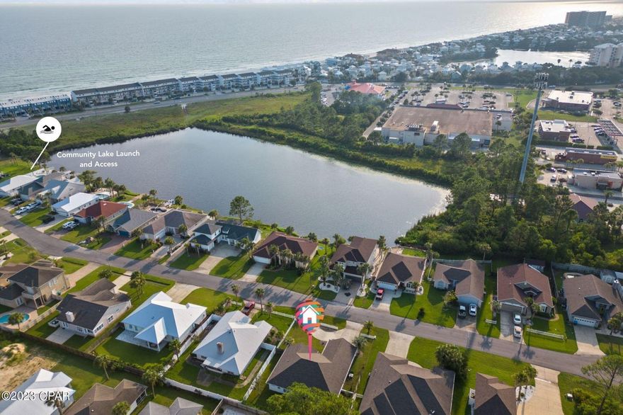 Motivated Seller! Just steps away from the beach behind private gated entry, come experience coastal living in the sought-after community of Jamaican Lakes, located just East of Camp Helen State Park and Inlet Beach. This one-story craftsman style home has been meticulously taken care of and thoroughly enjoyed and only been used as a second home since built. Flooded with natural light, the spacious interiors offer an open floor concept, plantation shutters, and charming wainscoting throughout. A newly upgraded kitchen features granite countertops and backsplash coupled with a brand-new luxury appliance package. The screened-in porch provides an extension of peaceful living space surrounded by lush vegetation - a perfect place to enjoy a cup of coffee while taking in the ocean breezes while also listening to the waves crash onto shore. 

There is also room for a pool! The master suite is generous in size, boasting a sitting area and access to the wrap around, screened-in lanai. A spa-like en-suite provides a soaking tub and walk-in closet. Two guest suites are also spacious in size and share a guest bath. Plenty of parking is available with a 2 car garage, and u-shaped driveway providing room for 5-6 vehicles.

Unlike many homes in the PCB, the lakefront and intimate community of Jamaican Lakes comes with the advantage of no-short rentals allowed ensuring a peaceful and undisturbed setting. Jamaican Lakes is a quiet non-rental community (minimum rental period of 6 months) boasting mainly full time and secondary homeowners, low HOA dues and Gulf and Lake access available at the end of the street. Come a little east from 30A and obtain a home for great value as Inlet Beach and surrounding areas have exploded with new development that continues to push further east into PCB. The culmination of luxury and exclusiveness creates the epitome of private coastal living while remaining geographically poised near the world-class dining and entertainment venues Panama City Beach & 30A has to offer - all within walking distance from the home.

The HOA has recently made major improvements to their infrastructure including repaving the street and adding new drainage systems throughout the community, new mailboxes, gate arms, etc. This home is offered partially furnished and owner-financing may be available to qualified individuals. Inquire today to schedule a viewing and start living the coastal lifestyle you deserve!! The screened-in porch provides an extension of peaceful living space surrounded by lush vegetation - a perfect place to enjoy a cup of coffee while taking in the ocean breezes while also listening to the waves crash onto shore. There is also room for a pool! The master suite is generous in size, boasting a sitting area and access to the wrap around, screened-in lanai. A spa-like en-suite provides a soaking tub and walk-in closet. Two guest suites are also spacious in size and share a guest bath. Plenty of parking is available with a 2 car garage, and u-shaped driveway providing room for 5-6 vehicles.

Jamaican Lakes is a quiet non-rental community (minimum rental period of 6 months) boasting mainly full time and secondary homeowners, low HOA dues and Gulf and Lake access available at the end of the street. Come a little east from 30A and obtain a home for great value as Inlet Beach and surrounding areas have exploded with new development that continues to push further east into PCB. The culmination of luxury and exclusiveness creates the epitome of private coastal living while remaining geographically poised near the world-class dining and entertainment venues Panama City Beach & 30A has to offer - all within walking distance from the home.

The HOA has recently made major improvements to their infrastructure including repaving the street and adding new drainage systems throughout the community, new mailboxes, gate arms, etc. This home is offered partially furnished and owner-financing may be available to qualified individuals. Inquire today to schedule a viewing and start living the coastal lifestyle you deserve!!