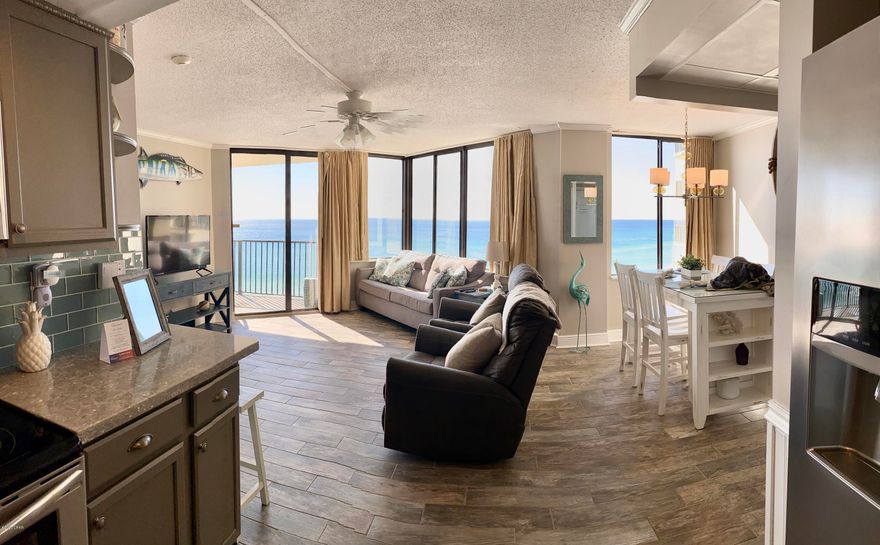 SELLER ACCEPTING BACKUP OFFERS'

You have looked and waited and its finally available. The much sought after B unit has arrived at Sunbird! This beautiful 1 bdrm with 2 entrances to the bathroom has been completely renovated. The balcony has an entrance from Bedroom & Livingroom with a gorgeous view of the gulf from both rooms.  Located next to the restaurant icon Pineapple Willies.  Sunbird has 3 gulf front pools (one heated seasonally), tennis courts, exercise room, bar-b-que grills. Sunbird is pet friendly for owners. Rental income on this unit has been amazing. In 2019 from May to August Seller Grossed over $19K.  2018 seller grossed $41,689 just thru VRBO. This unit is easy to show now but guest arrive Feb 1st. You don't want this one to get away so call today!