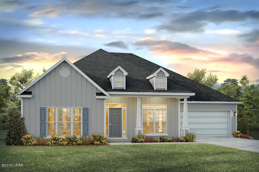 August Savings! Reduced Interest rate and up to $10K in closing costs when using DHI Mortgage and Title Services through Sunday August 11th Bridge Harbor is a fantastic community centrally located and close proximity to Tyndall Air Force Base. A McKenzie floor plan, this is a beautifully designed

home. You will find a formal dining room and a study just off the foyer. Throughout the home you will find luxurious vinyl plank flooring except in the bedrooms. An

open kitchen with center island looks out to the large family room. The open kitchen in this plan makes entertaining easy, with a large center island, granite

countertops and the appliances include a smooth top range, dishwasher and disposal. Enjoy morning coffee from your breakfast area with access to the covered patio. For storage you have plenty of cabinets and a walk-in pantry located just off the hallway leading to laundry room and garage two car garage. Situated off Boat Race Road, Bridge Harbor is a great community for families of all sizes. Conveniently located near shopping, dining, and Tyndall Air Force Base this community is the perfect place to call home! A quick drive to the sugar sand beaches, but located in a quiet setting away from the hustle and bustle.Pictures, photographs, floor plans, elevations, features, colors and sizes are approximate for illustration purposes only and will vary from the homes as built. Home and community information including pricing, included features, terms, availability and amenities are subject to change and prior sale at any time without notice or obligation. For Move-In/Completion Estimates: Ready dates are estimates only. Timing of completion of construction and buyer move-in are subject to contingencies contained in home purchase agreement and governing jurisdictions issuance of a certificate of occupancy, and may change due to forces majeures and other delays or disruptions outside the reasonable control of D.R. Horton, Inc.