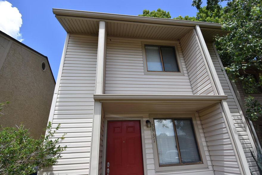 Townhome in good condition. Fenced in back yard with storage building.