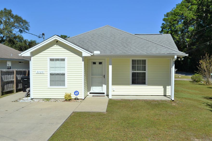 MOVE-IN READY - 100% FINANCING AVAILABLE!  The interior of this well maintained home features 3 bedrooms, 2 full baths, an open floor plan with vaulted ceiling, neutral colors, ample natural light, and interior laundry. The exterior has a covered front porch for extra outdoor seating, a small side patio and a yard building for extra storage.  Looking for a low cost home?  This home is easy to maintain with low energy and utility bills.  Whether downsizing or starting out, this home is attractive and affordable. Call today for a private preview.