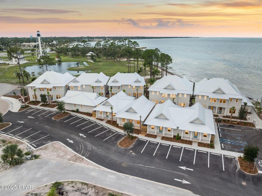 Nestled adjacent to Point South Marina, Marina Cove, St. Joseph Bay, and George Core Park, these thoughtfully designed homes offer not only stunning custom finishes but also unparalleled access to the best attractions Port Saint Joe has to offer. From recreational activities and serene relaxation spots to premier retail, dining, and nightlife, Dockside Village places you right at the center of it all. Whether you're seeking a tranquil retreat or a lively urban experience, Dockside Village is poised to deliver a living experience that truly captures the essence of Port Saint Joe. We invite you to join us in exploring this exciting new community and discovering your perfect waterfront home.