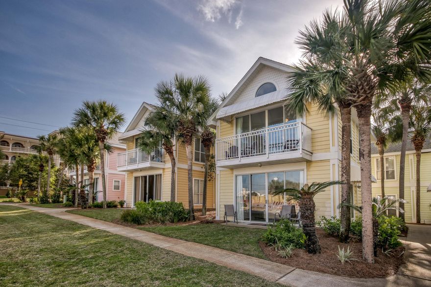 A wonderful opportunity presents itself at the Nantucket Rainbow Cottages #10 in Destin, Florida! A chance to purchase a two story duplex with top and bottom both sporting one bedroom, one bathroom + bunks. Grossing nearly $50,000 in rental income for 2018 makes this a prime rental investment for the area while affording unparalleled versatility in today's competitive market. This charming, seaside community with 20 colorful cottages are locate in the quaint neighborhood of Crystal Beach, one of Destin's most popular areas. In these vacation rentals, you'll be right across the street from the beach, with a short 100-yard stroll that puts you right in the warm, blue-green waters of the Gulf of Mexico. There is also a private gated pool for your enjoyment and coin operated laundry for the units. It's located less than a mile from the Crab Trap restaurant and Destin Commons and is centrally located to all things Destin!