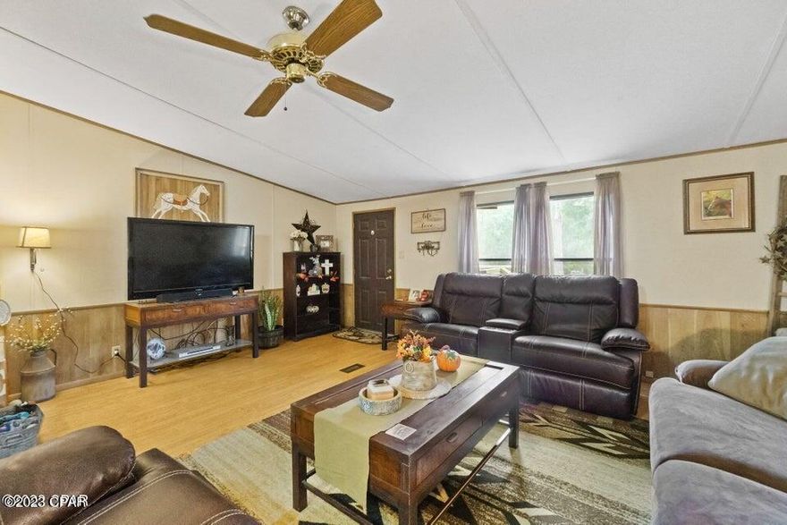 Have you been looking for less instead of more? Less crowds, less noise, less headaches? This is for YOU! Amazing 5 acres located in Bonifay, just off I10 and only one hour from the beautiful beaches along the Gulf coast. Home has been wonderfully maintained with several updates. The land is cleared and level and has many extras. A chicken coop. An eight stable barn. An above ground pool. A covered RV pad, to include electric, water, and sewage. A storage shed. A workshop with unfinished areas to support a private office and a small apartment. The potential is far reaching!! Homeowner has a survey from Nov '22.  ALL IMPROVEMENTS SINCE DEC 2022
Replaced the following:
AC Blower Motor and Serviced Unit
Two Bedroom Windows
Two Bedroom Siding
Corner Bedroom Ceiling and Walls - new sheet rock, insulation, and vapor barrier
Updated Can Lighting in Corner Bedroom
Middle Bedroom - new sheet rock
Fireplace Removed
New Workbech with Shelves in Workshop
New RV Hookup with 50 AMP
Septic System Pumped