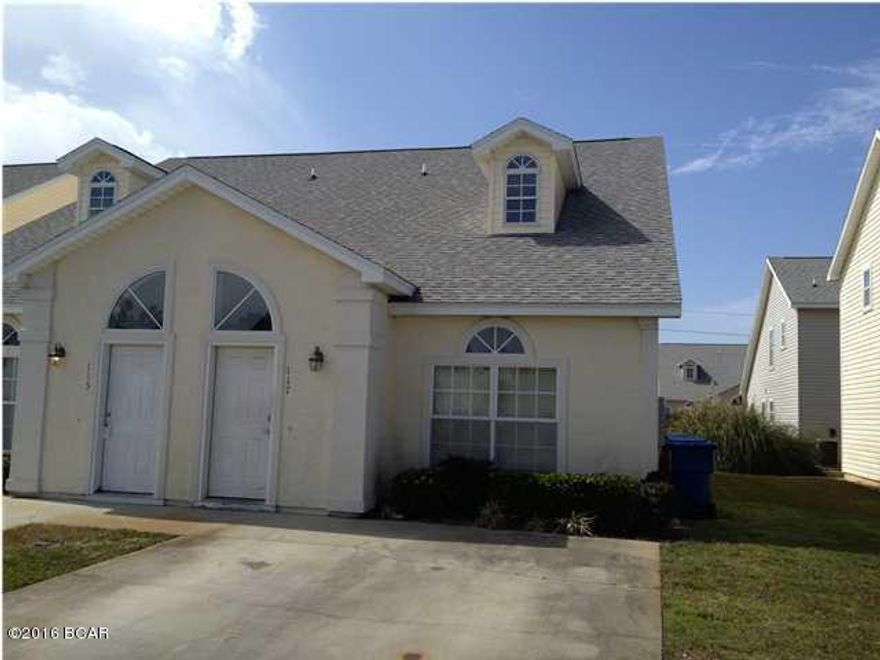 Centrally located town home in the Palm Cove community. This is a large 3 bedroom 2.5 bath unit with laminate hard wood and carpet. Recently repainted inside. The community features gated access and community pool.