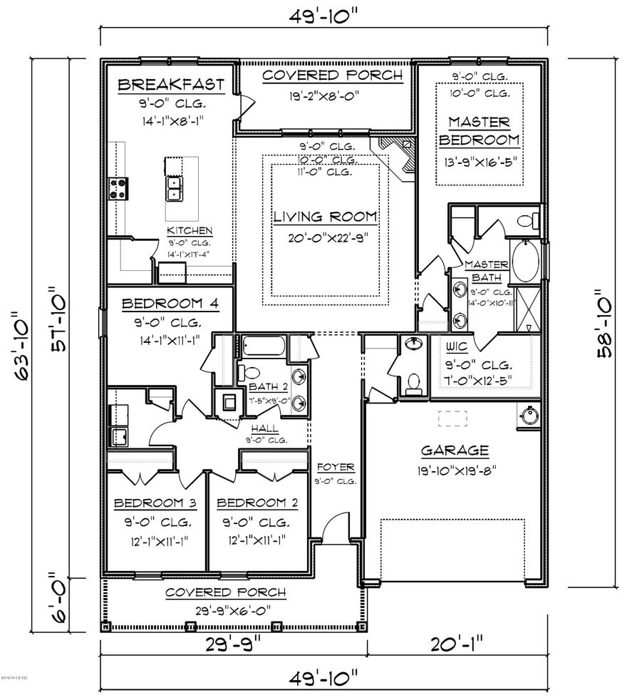 This is our Victoria floor plan, located in beautiful Fanning Bayou! This home has LVP flooring throughout the common areas, granite countertops, stainless appliances include a smooth top ranger, a microwave and a dishwasher. Light cabinetry in kitchen and baths, plush carpet in the bedrooms, a nice size laundry room and plenty of open space in the living and dining areas. Finishing touches include trey ceilings in living room and bedroom 1, Moen faucets, designer lighting package and brushed nickel hardware on interior doors. A standard Smart Home package includes a KwikSet keyless entry, Skybell doorbell, automated front porch lighting, an Echo
Dot device, and Quolsys touch panel which can be integrated to control your lighting, thermostat, front door and so much more.
A builder 10 year structural warranty is also included.

Pictures, photographs, floor plans, elevations, features, colors and sizes are approximate for illustration purposes only and will vary from the homes as built. Home and community information including pricing, included features, terms, availability and amenities are subject to change and prior sale at any time without notice or obligation. For Move-In/Completion Estimates: Ready dates are estimates only. Timing of completion of construction and buyer move-in are subject to contingencies contained in home purchase agreement and governing jurisdictions issuance of a certificate of occupancy, and may change due to forces majeures and other delays or disruptions outside the reasonable control of the Builder.