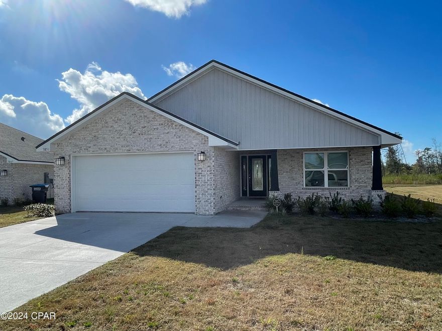 Beautiful new construction home in the much desired College Station community. Located conveniently off 231, your commute anywhere in Bay County will be made simple. This 4 bed 2 bath home is pet friendly! 3851 Redbud way boasts an open concept floor plan with a large kitchen area perfect for preparing meals or hosting events. This rental comes with all appliance one needs to me move in ready. Reach out to see your new home today!