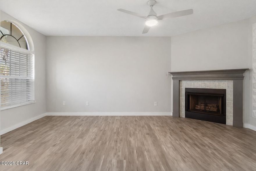 Recently upgraded and move-in ready! This Panama City Beach home features beautiful tile backsplash and upgraded tile showers, adding a modern touch throughout. Enjoy a fully fenced backyard—perfect for pets, kids, or entertaining. Conveniently located just minutes from the beach, shopping, and dining, this home offers the ideal blend of comfort and coastal living.