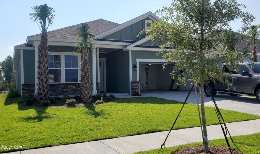 This Samuel Taylor home features the Sand Dune floor plan with Coastal elevation, 1946 sqft 2-car garage. Interior standard features include 9 and 10 foot ceilings and tile and carpeted floors. The kitchen highlights a large walk-in pantry, granite countertops, gas stove, microwave, dishwasher, garbage disposal, and recessed lighting. Upgrade options are available. Please visit the Model home located at 206 Basin Bayou Drive for more information! Excellent opportunity to be in the hottest community on the Beach!