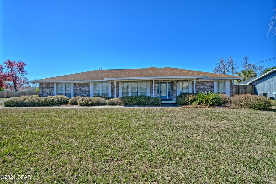 CURRENTLY UNDER CONTRACT, SELLER ACCEPTING BACKUP OFFERS. Come see this lovely 3 bed, 2 bath ranch style home tucked away in the North Ridge neighborhood. Corner lot gives plenty of yard in the front & back of the home, great for entertaining. Family room features a cathedral ceiling with wood beams going across plus a beautiful fireplace. Master bedroom has a private door to the enclosed patio, ensuite bath, double vanities, separate shower & tub, & a walk-in closet. The other two bedrooms are good sized & share a full bath. A large two car garage w/ a storage room offers lots of space to stow away personal items. There's a formal living and dining area and a large kitchen. Kitchen has lots of cabinet space, separate oven, cooktop & tons of countertop space. This home won't last long!