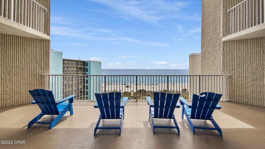 CURRENTLY UNDER CONTRACT, SELLER WILL CONSIDER BACKUP OFFERS 
CALLING ALL INVESTORS! Don't miss this quaint, quiet resort located on the east end of Panama City Beach. This sunny, clean, updated unit is well-appointed with all the comforts of home. This unit has been painted in beautiful beach colors, beach-themed decor and a crisp white shiplap feature wall. The appliances have all been upgraded to stainless steel. This unit has 2 comfortable Queen beds, comes fully furnished (with the exception of some bedding), including kitchen items, pots, pans, dishes, small appliances and utensils.  Top of the Gulf is located near shops, restaurants, rides, the marinas, Signal Hill Golf Course, Gulf World and 20 minutes to Pier Park. Near all the great amenities that Panama City Beach has to offer but on the quieter end of town. This unit won't last long! This unit has excellent rental potential!