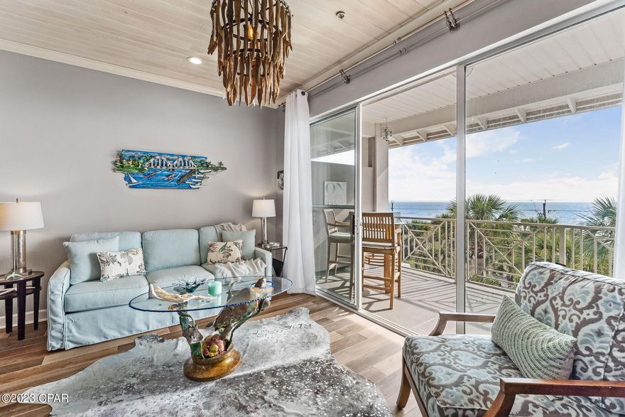 Looking For The Perfect Investment Property? Then Look No Further! This Top Floor, Beautiful Updated 1 Bedroom, 1 ½ Bath Unit Has Been A Non-Rental And Very Well Maintained. Features Include: Quartz Countertops, Backsplash, Stainless Steel Appliances, Tile ''Wood'' Flooring Throughout, Updated Tile Flooring Throughout, Tongue & Groove Ceiling & Stunning Gulf Views From The Private Balcony. Gulf Place Is Located In West 30A And Has Numerous Amenities Which Include 3 Deeded Beach Accesses, Spas, Pools, Walking Trails, Tennis Courts, Shuffle Boards, Restaurants, An Amphitheater And More! Schedule Your Private Showing Today!