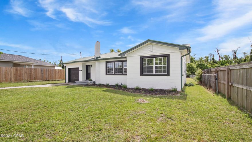 CURRENTLY UNDER CONTRACT, SELLER ACCEPTING BACKUP OFFERS Completely renovated and super cute! This is not a drive by!  Take a look at your new home! This lovely 3 bedroom, 2 bath home with dining room, enormous great room with fireplace - tons of options for entertaining!  Great natural light - huge abundant windows.. Nice owners suite with attached bath, split bedroom plan! New kitchen cabinets, nice granite, good space layout, large pantry.  Large laundry room. Good closet space.  huge workshop at the rear of the 1 car attached garage (with garage door opener). Large 12x20 shed in the back yard.  Huge lot. Block house - super solid! You will not be disappointed by this lovely home!