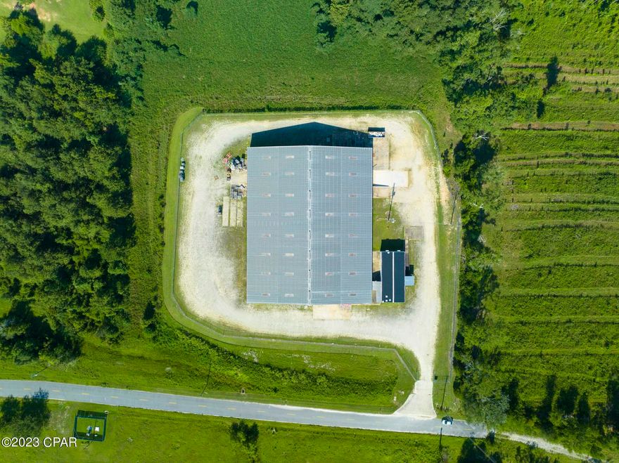 Warehouse for Lease or sale

Industrial Warehouse For Lease - Chipley, FL

Property Address: 824 Mary Helen Dr, Chipley, FL
Available: July 2026
Total Size: ±33,983 SF (±32,000 SF Warehouse + ±1,983 SF Office)
Lease Type: NNN
Asking Rate: $6.50/SF

Property Highlights
±32,000 SF industrial warehouse with ±1,983 SF office space
20' clear ceiling height for efficient vertical storage
Two grade-level roll-up doors with drive-through capability (enter/exit configuration)
One dock-high loading position with truck well
600 Amp, 3-phase heavy power suitable for industrial operations.
Full fire suppression system throughout
Solid concrete flooring across warehouse
Built in 2007
Site & Functional Utility
Positioned on a large site allowing full truck circulation around the building
Drive-through configuration supports efficient loading/unloading and operational flow
±7.66 acres of additional land included for expansion, laydown yard, or build-to-suit opportunities
Ideal for distribution, manufacturing, storage, or logistics users
Location Advantages
Immediate access to Highway 77 and Interstate 10
Centrally located within the Northwest Florida Panhandle
Strategic position for regional distribution across Florida, Alabama, and Georgia
Rural setting with strong accessibility and minimal congestion
Lease Details
Lease Term: Negotiable
Total Available Space: ±33,983 SF
Ideal Use Cases
Regional distribution hub
Light manufacturing or assembly
Warehouse storage and logistics
Contractor yard or service-based operations