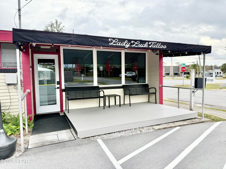 Prime Commercial Opportunity - Fully Updated & Move-In Ready!

Discover this charming, beautifully updated commercial building in a prime location just minutes from downtown! Perfect for a tattoo studio (it's current use), medical or therapy office, or any business needing a professional space with a welcoming atmosphere.

Step inside to find a bright lobby with a reception counter, seven private rooms/offices, a break room with kitchenette, and three bathrooms — one even featuring a shower. Every inch of the building has been thoughtfully refreshed by the current owner, offering a modern, turnkey space that's ready for your next venture.

Outside, you'll love the new parking lot and 8-foot privacy fence surrounding the property, giving both clients and staff a sense of comfort and convenience.

Whether you're launching a new concept or expanding your growing business, this plug-and-play building is ready to help you succeed from day one!  All measurements are approx, please verify if important.