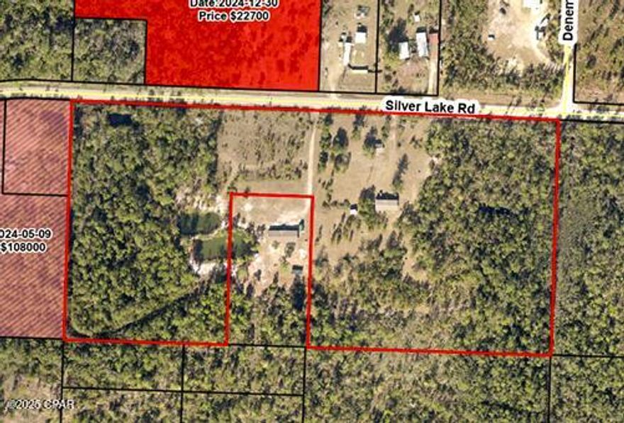 2020 Manufactured home located on almost 18 acres of land on a paved road with easy access to Highway 231!  This home features a beautiful eat in kitchen with an island.   An inside laundry room is just off the kitchen.  The master bedroom has an en suite bathroom with a double sink vanity and a large shower.  The additional bedrooms are nice sized and share the guest bathroom.  Approximately 1/3 of the acreage is cleared.  A chicken coop was installed on the property...  There are two ponds with one of them shared with the neighbor.  The storage building is reminiscent of a small red barn.  Numerous berry bushes are located  throughout the property.  Very private and beautiful homestead.  Set up available for additional residential structure. (All important details like square footage should be verified with the appropriate specialist.)