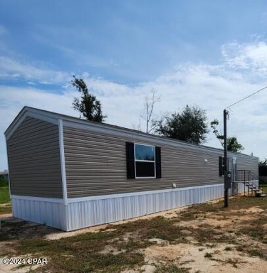 Brand new Manufactured home ready for you to move in.  3 bed 2 bath with vinyl plank flooring, split bedroom plan, large laundry room, spacious main bedroom/bath with walk in closets new appliances and private back yard setting.  No application fee. Small Pet with approval and refundable pet deposit.  Lawn care and pest control  is included in the price.