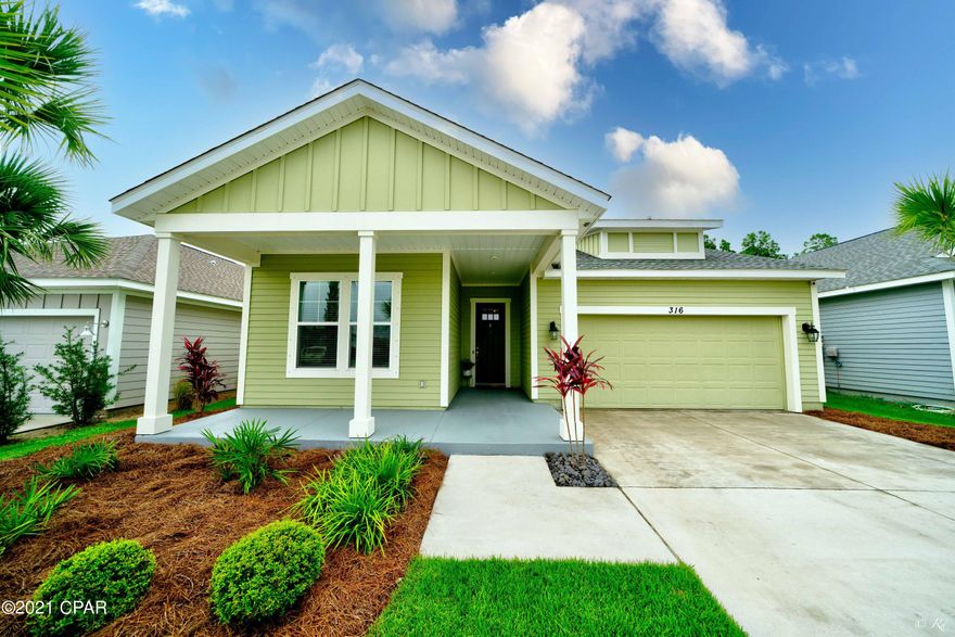 316 Graze Way, Breakfast Point, 3 Beds, 2 baths, 2 car garage, spotless, open plan, fenced backyard, close to Pier Park, Navy Base, shopping. 12-month lease minimum, pets allowed (depending on what kind), trash and basic cable covered by HOA, tenant covers all other utilities, yard maintenance included with rent, the security deposit is $2,500. Breakfast Point is one of the most desired places to live on Panama City Beach. ***Military Discount Available. Come visit today!