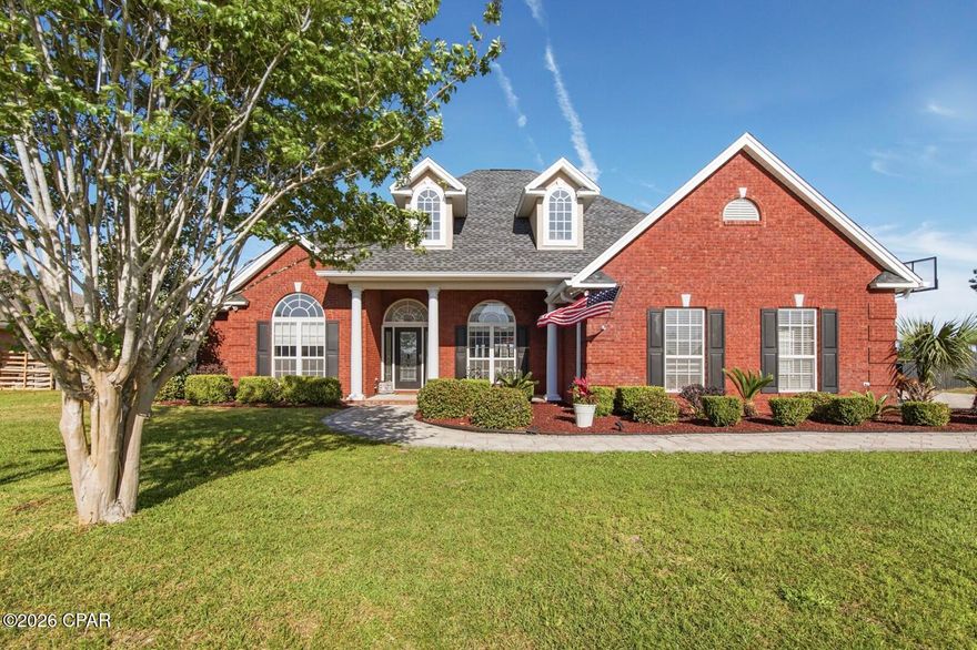 Exceptional 4-bedroom, 3.5-bath home offering w/ office offering a large waterfront lot. This open-concept residence features a large kitchen, split floor plan, formal and casual living areas, a 2-car garage, and plenty of natural light. Enjoy the private backyard oasis with pool, expansive deck, and serene lake views - perfect for entertaining. Convenient location in Southport near local amenities. Don't miss this rare opportunity!