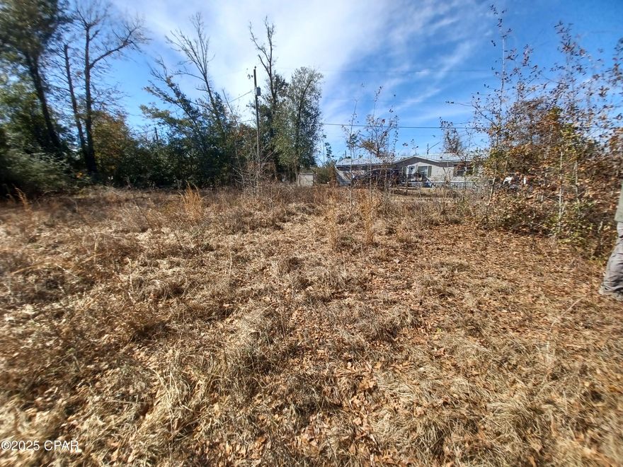 Great opportunity to purchase an affordable property with a deepwater well already in place. With over three quarters of an acre this property creates the space for your home and enjoying your privacy while still being located close to shopping, dining, schools and hospitals.  A creek runs along the back of the property and opens up to a larger body of water. For more information do not hesitate to call.