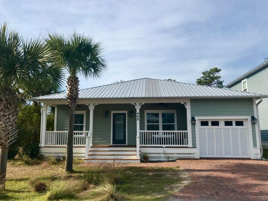 Charming 3 bedroom, 2 bathroom home located in the gated community of Paradise Grove on the west end of Panama City Beach. Paradise Grove offers a community swimming pool and close proximity to Pier Park, the beaches and 30a. This home features a beautiful kitchen with marble counter tops, open floor plan, fenced in yard and outdoor kitchen. The spacious master bedroom has a en-suite bathroom with his and her vanities, soaking tub and a walk in closet. On the other side of the home are 2 bedrooms with a shared bathroom and a large laundry room with a washer and dryer. Owner will not allow any pets.