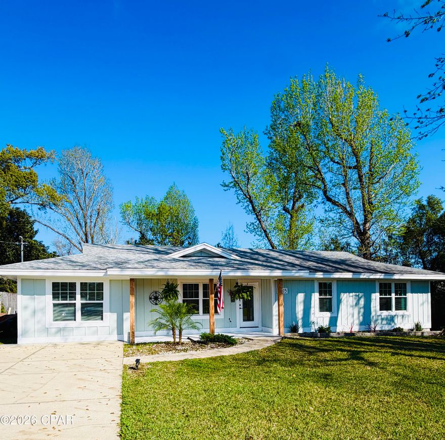 Beautiful move-in ready, very well taken care of home in the heart of Lynn Haven!
This charming property features 3 bedrooms, 2 bathrooms, and a BONUS room, perfect for a home office, playroom, or additional living space. Situated on a rare double lot, the home offers a huge fenced backyard with plenty of room for entertaining, pets, or future additions.
Enjoy the convenience of being just steps from Lynn Haven Elementary and only minutes from shopping, dining, and everyday essentials. The home has been freshly painted inside and out, making it truly move-in ready for its next owner. With NO HOA and NO FLOOD insurance required, this may be the one you've been looking for!