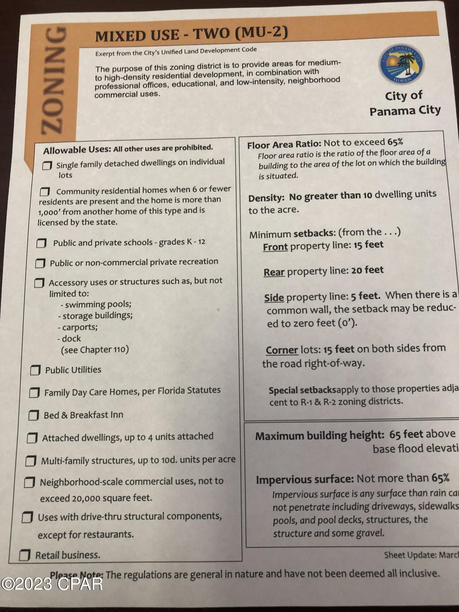 Chandlee 3rd Add - Land