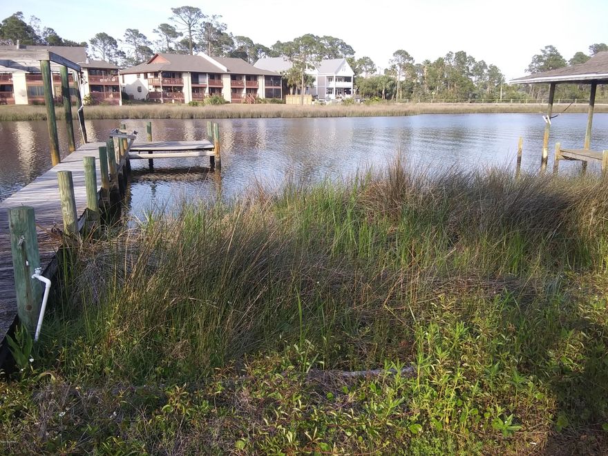 REAL WATERFRONT!!! Gulf access on Grand Lagoon with a dock. Great location for all of your water pleasures. Only 3 blocks from the BEACH as it's on SOUTH Lagoon!!! Very deep 174 ft lot, 3 Bedrooms, 2 Bathrooms, fireplace, and brick siding. A LOT of renovations & rejuvenation going on in the neighborhood. Perfect price point to be able to watch the dolphins play without leaving home!