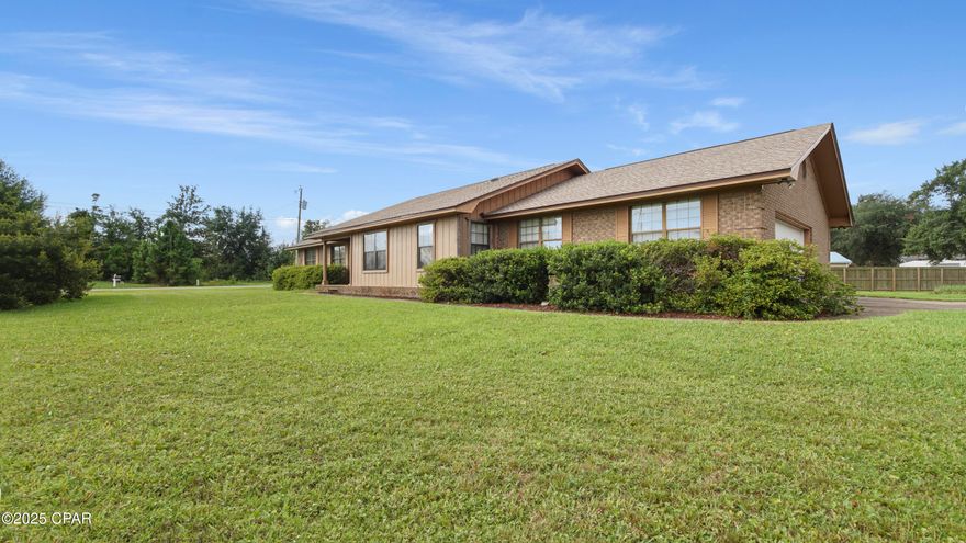 Well-Maintained Home with Major Upgrades on Over Half an Acre in Lynn Haven

Welcome to 1303 Wildridge Road, a spacious 2,345 sq ft home situated on over half an acre in the desirable Lynn Haven area. This property offers comfort, versatility, and lasting value with major improvements already completed.

Recent upgrades include a new roof (2023), new septic system (2024), new windows (2025), and fully paid-off solar panels, providing energy efficiency and peace of mind.

Inside, the home features a flexible layout with two dedicated office spaces, perfect for remote work, creative projects, or homeschooling. Outside, you'll find a powered shed, ideal for a workshop, storage, or hobby space.

The large lot offers endless opportunities for outdoor living—add a garden, build a pool, or simply enjoy the extra space and privacy.

Don't miss your chance to own a well-built home with room to grow in one of Lynn Haven's most convenient locations. Schedule your private showing today!
