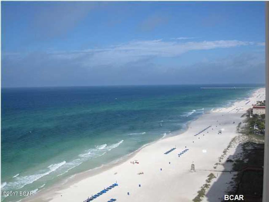 Happiness is Majestic in this beautiful 2 bedroom condo. You will have views for miles of the Gulf of Mexico and a front seat view of the most beautiful white sandy beaches from the balcony. This recently updated condo comes fully furnished and offers stainless steel appliances, Quartz countertops, raised ceiling and washer/dryer. Feel like royalty with the amazing amenities to choose from at Majestic Beach Towers, such as, two outdoor Gulf Front pools, two indoor heated pools, hot tubs, kiddie pool, fitness center, pool side bar and grill, Starbucks market and cafe, spa, tennis courts, movie theater and conference center. Enjoy shopping, dining and entertainment at the conveniently located Pier Park.