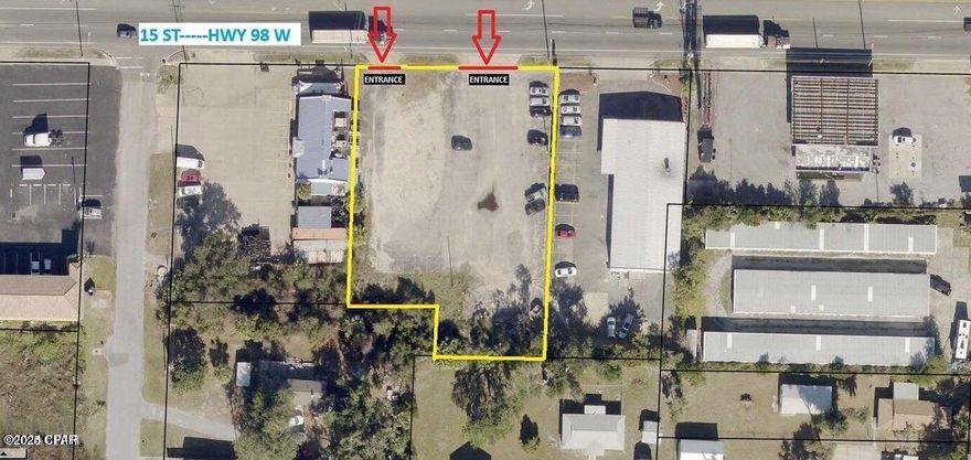 Discover an exceptional opportunity with this 0.67-acre commercial lot located on Highway 98, in a bustling and high-visibility location. Formerly housing a drive-thru restaurant, this prime property offers unparalleled access and exposure, perfect for a wide array of business ventures. Featuring two paved entrances, it ensures smooth traffic flow and convenient access for customers. All essential utilities are readily available, making it an accessible and cost-effective solution for your business needs.Remarkable flexibility, allowing for diverse commercial uses such as retail stores, offices, restaurants, car washes, banks, hotels, and more. Whether you're looking to open a new restaurant, expand your retail presence, or venture into another promising commercial enterprise, this lot provides the ideal canvas. Capitalize on this prime Highway 98 location to manifest your business vision and drive success. Contact us today for further details and to schedule a viewing of this prime commercial lot.