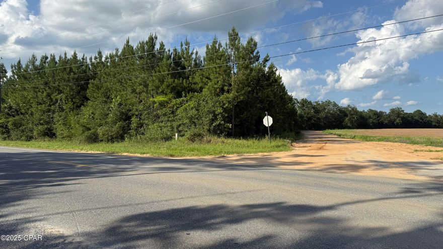 Nice 3.61 corner lot on Hwy 71 & Mission Road.