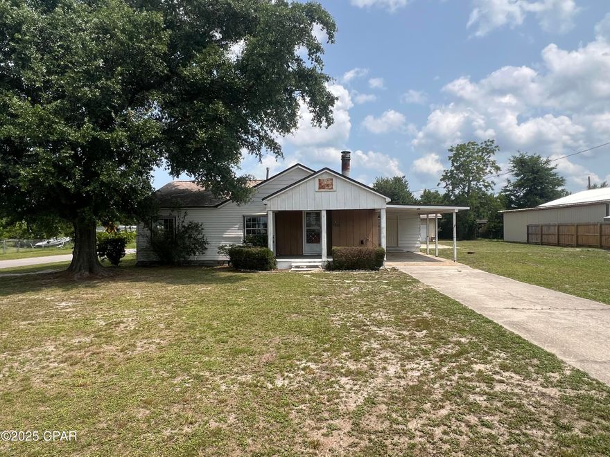 Unique Investor or Builder Opportunity. Located in the heart of Panama City. Lot is .70. Per Bay County a large lot can be severed to build houses on. 125x105 with 125 on the street to make two lots. Then fix and flip the home on the property. Or take out the home and build 4 homes or build 4 duplexes for a total of 8 units. City water and city sewer can be accessed. The home has the potential to sell in the 250k range when complete just by itself. Up to buyer to complete any and all due diligence to determine feasibility. Fantastic location. Priced to move quickly.