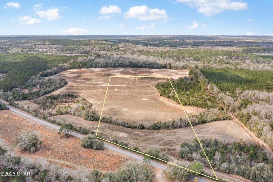 Welcome to this stunning 14+/- acre parcel of land located in the beautiful countryside of the Florida Panhandle. This lot offers a great opportunity to build your dream home or invest in prime real estate. With highway frontage it is ideal for construction and easy accessibility. Don't miss your opportunity to own this gorgeous piece of property and turn your dreams into reality!
