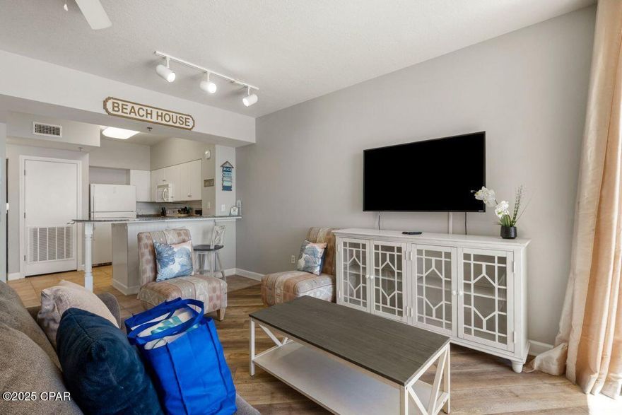 OWNER FINANCE AVAILABLE: 15% down, 6.5% interest rate, 2 year balloon payment. It doesn't get anymore reasonable than this. 

Plenty of room to CASH FLOW!!! IF YOU ARE SELF-EMPLOYED AND DON'T WANT TO DEAL WITH THE BANKS FIRST-HAND, TAKE ADVANTAGE OF THIS OPPORTUNITY TO HIGH SAVE CLOSING COSTS AND CLOSE QUICK!! CALL FOR MORE DETAILS ON TERMS AND SCHEDULE A TOUR!! 

Experience breathtaking Gulf-front views from this beautifully furnished 1-bedroom + bunk, 2-bath condo located on the 14th floor of the sought-after Shores of Panama Resort. This spacious, open-concept unit offers the perfect blend of comfort and style, featuring luxury tile flooring, an updated kitchen with granite countertops, and a private balcony overlooking the sparkling emerald waters of the Gulf of Mexico.

Whether you're looking for a relaxing beach escape or a high-performing vacation rental, this condo checks all the boxes! The resort offers a lagoon-style beachfront pool, indoor heated pool, hot tub, fitness center, spa, tiki bars, and direct access to the sugar-white sands of Panama City Beach.

Conveniently located in the heart of PCB, you're just steps away from Pineapple Willy's, shopping, entertainment, and dining.

Don't miss this opportunity to own your slice of paradise — schedule your private showing today and make every day feel like a vacation!