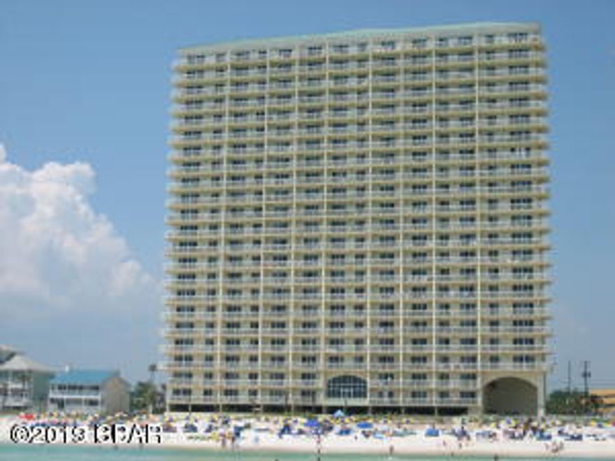 1 Bedroom-2 Full Baths...Offered fully furnished and rental ready. This condo features fully-equipped kitchen; washer/dryer; Private Balcony; and built in bunk beds with tile through living/dining areas. Celadon Beach Resort facilities include... 283' Gulf Frontage, 2 Pools with Hot Tubs, Fitness Center, Tennis Court, and Climate Controlled Walk-Over, and Garage Parking.