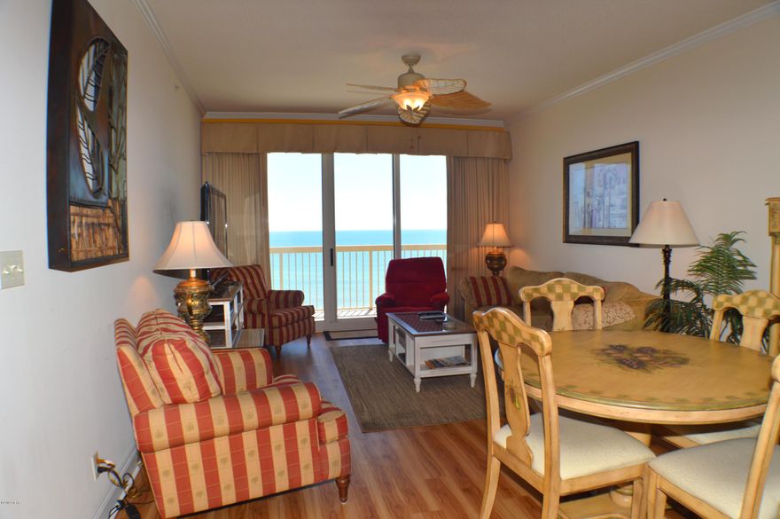 PRICED TO SELL this Amazing BEACH FRONT WEST view  2- BR, 2-bath, FULL BUNK room at Calypso Resort on the 18th floor (popular layout that is used like a 3 BR). Features CROWN MOLDING, LUXURY PLANK FLOORING and tile, granite countertops, wet bar, split-bedrooms, large laundry room, a top-of-the-line hot water heater & a 2019 AC!  The unit is being sold furnished & the best part, it has NEVER been on the rental program...ONE owner!  Calypso Resort's exceptional amenities include two beachfront resort style pools & a tiki bar, a dedicated beach, on-site fitness facilities, & an enclosed walkover to the parking garage.  You're also a short walk to Pier Park & its attractions, dining and shopping!  Fantastic condo in a popular location! All info is approx. and must be verified by Buyers if important