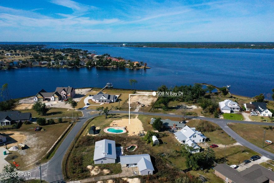 ENJOY FABULOUS SUNSETS FROM THIS BEAUTIFUL LOT!  There is a large 10' deep pool and a structure that needs to be finished that surrounds the pool pump and equipment and the well pump.  The culligan water filtration system is also there.  Septic tank is in place, in good condition and has been inspected since the home was demolished.  There is a Stor-mor Shed sold separately for $23,000.  If the Buyer does not want the shed, it will be removed, but slab will remain. Survey available.  House plans drawn to replace previous home available.  Lot size, pool size are estimates. Please confirm if concerned.