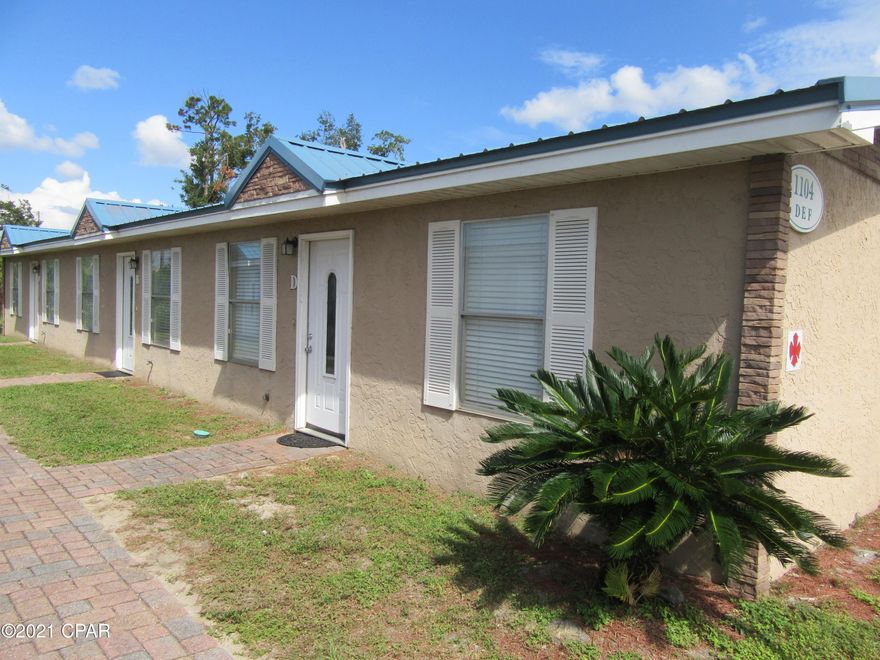 Very nice 2 bedroom 1 bath apartment located on a quiet cul-de-sac in the much desired Lynn Haven community. Close to the nicest schools, shopping, dining and centrally located to bases and the beach. All property sizes and ages are approximate, please measure and/or verify if important.

School assignments are subject to change, please check with Bay County for most accurate information. Deposit is the same as one month's rent. No pets allowed.