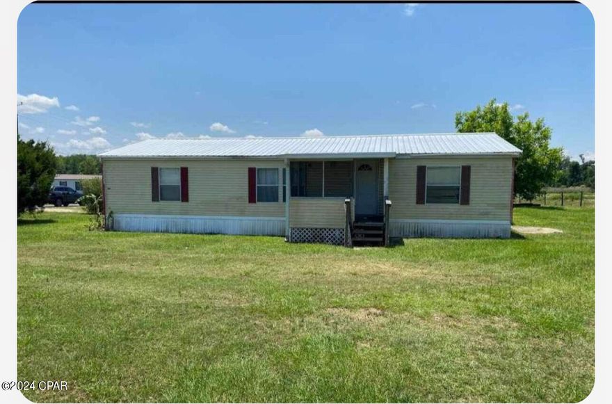 Discover the comfort of spacious living in this 3bedroom, 2 bath double wide trailer. Corner lot.  just a short drive from essential amenities.